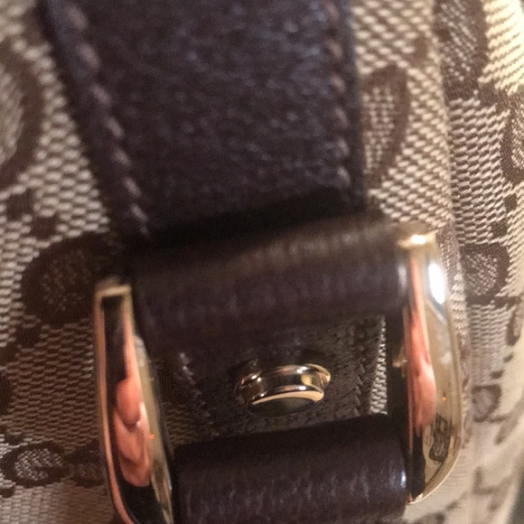 🎉HP🎉🍾FIRM EUC Gucci Abbey GG Shoulder Bag # 130736 493492 - Picture 13 of 14